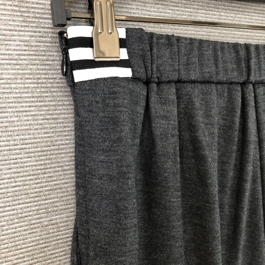 BORDERS at BALCONY ウィークエンドラップパンツ 38 グレー