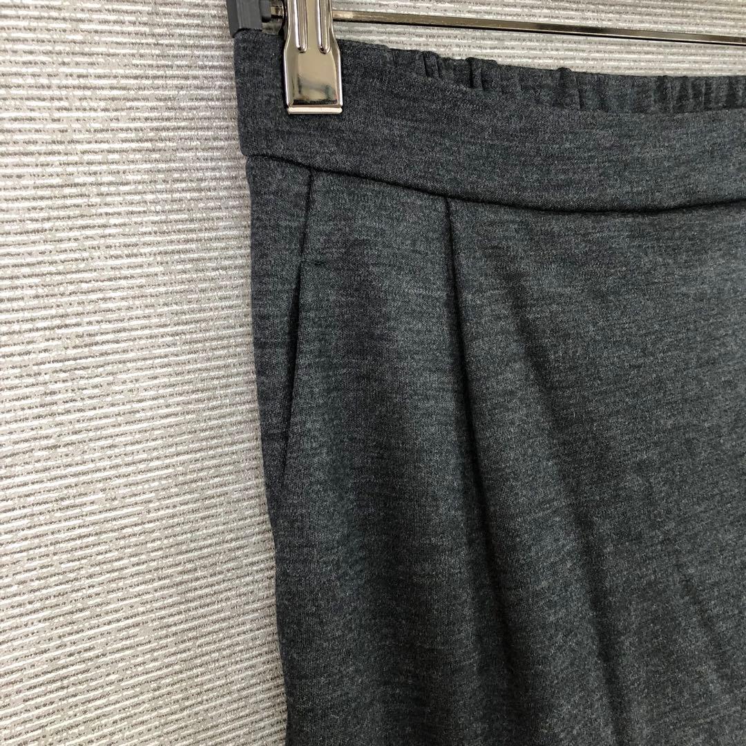 BORDERS at BALCONY ウィークエンドラップパンツ 38 グレー