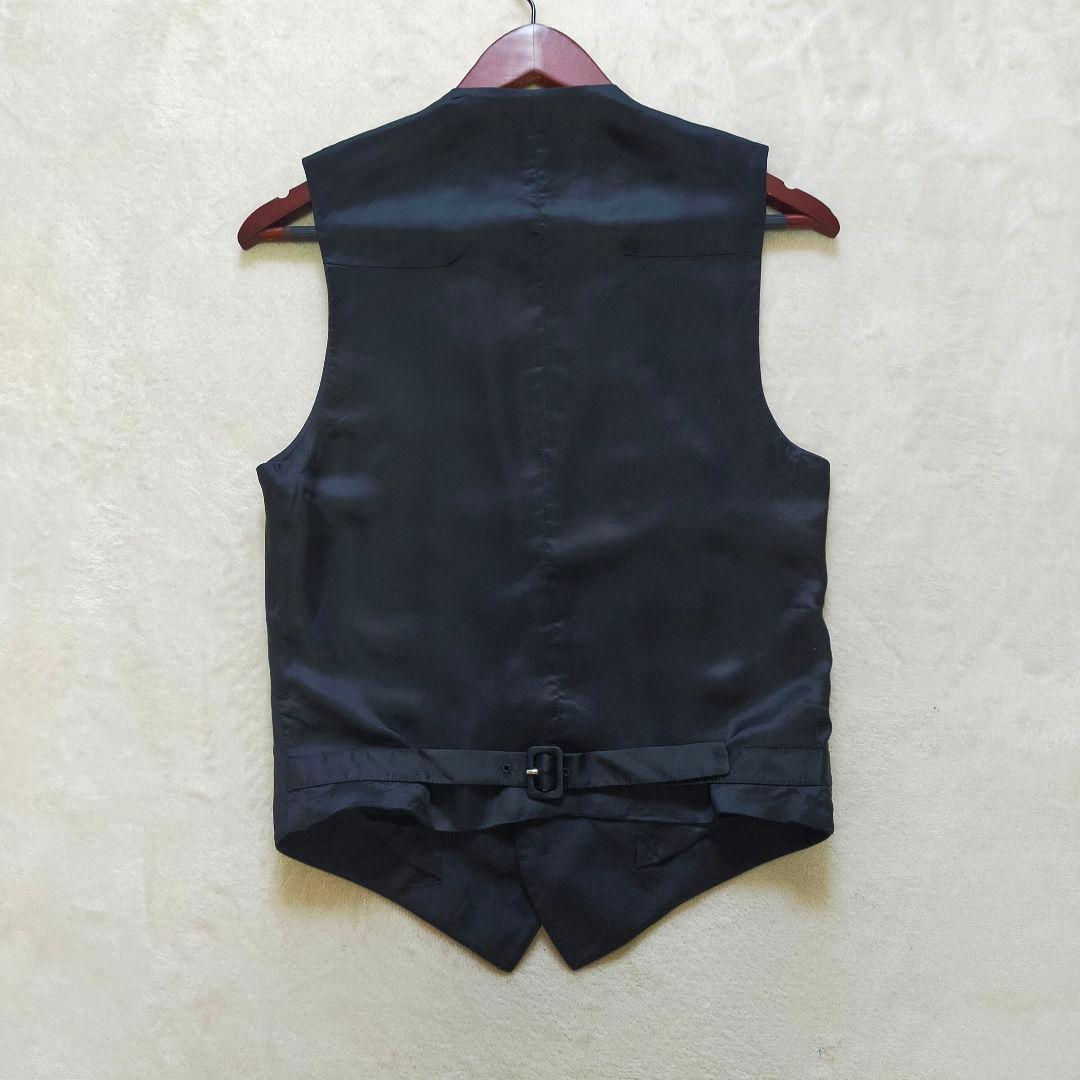 イタリア製　DIOR HOMME　44　テーラードベスト　ジレ　タキシードベスト