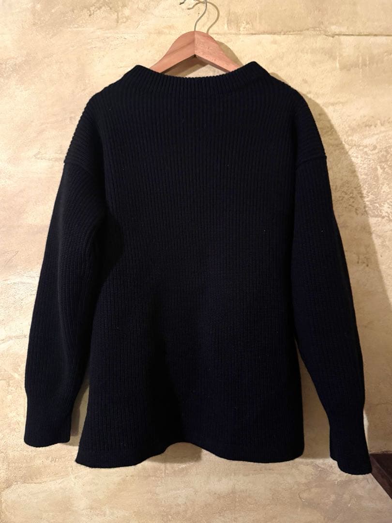 ANDERSEN-ANDERSEN 5Gブラックニット Mサイズ