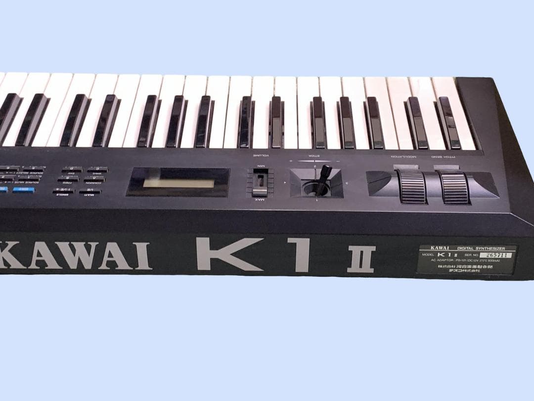M7704 KAWAI K1II デジタルシンセサイザー 61鍵盤