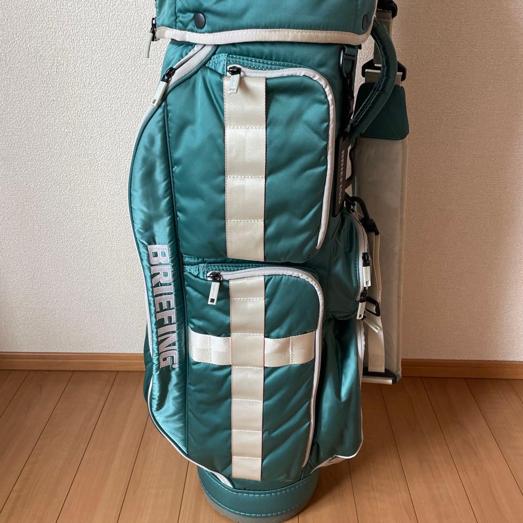 BRIEFING ゴルフバッグ ヘッドカバーセット　ピーコックグリーン