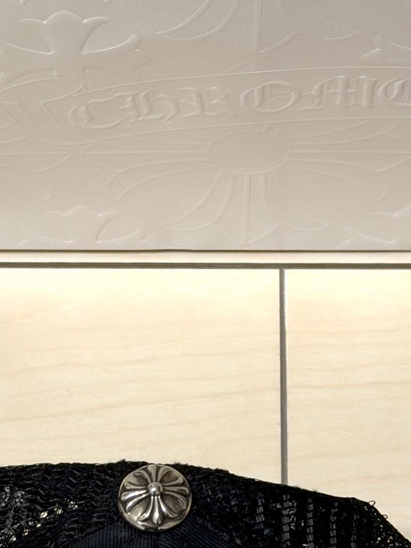 クロムハーツ　メッシュ　キャップ　【最安値】【インボイスコピー】【未使用に近い】