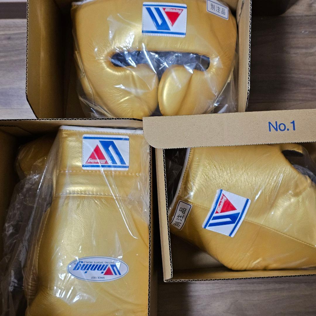 ウイニング winning ヘッドギア 16オンス グローブ カッププロテクター