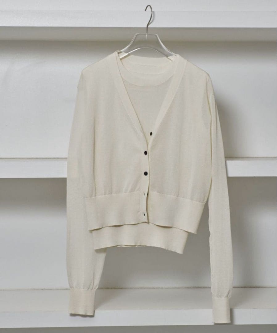 完売TODAYFUL×Studio Doe 2set Sheer Knit
