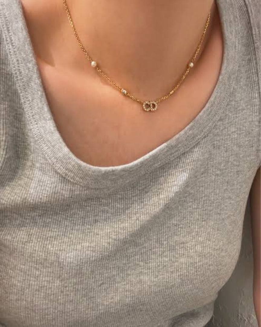 Dior ゴールド ネックレス