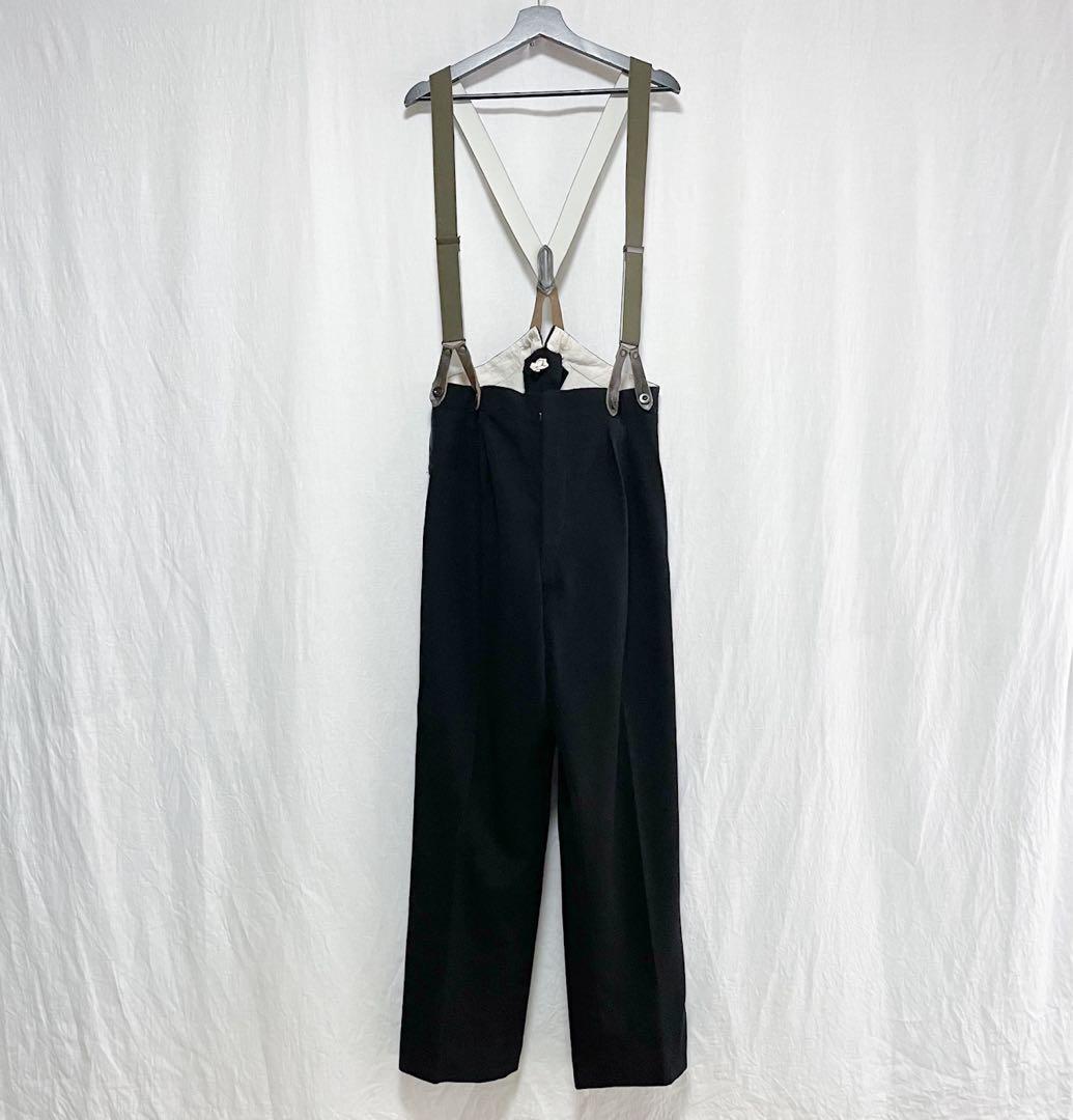 貴重 50s イギリス軍 サイドライン ドレスパン W34 ユーロ ミリタリー