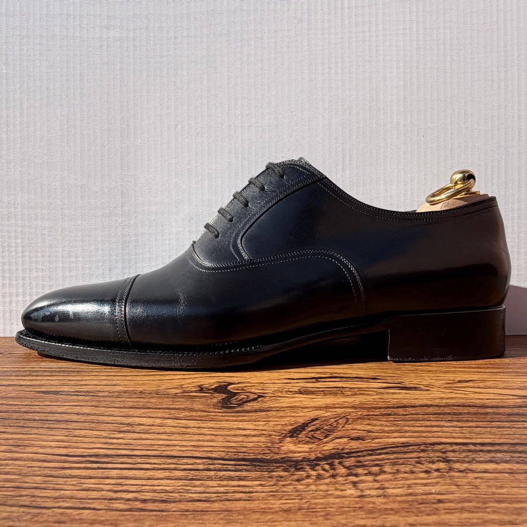 Stefano Bemer ストレートチップ 43.5 黒 内羽根 純正ツリー付