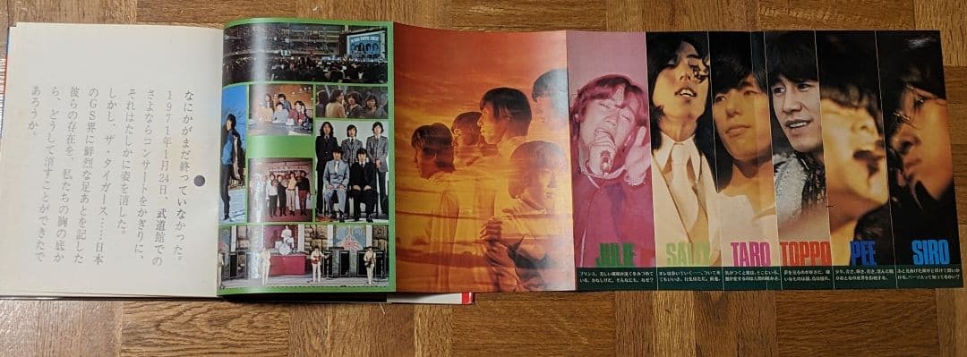 1972年 ザ・タイガース　日本の青春 日本の青春