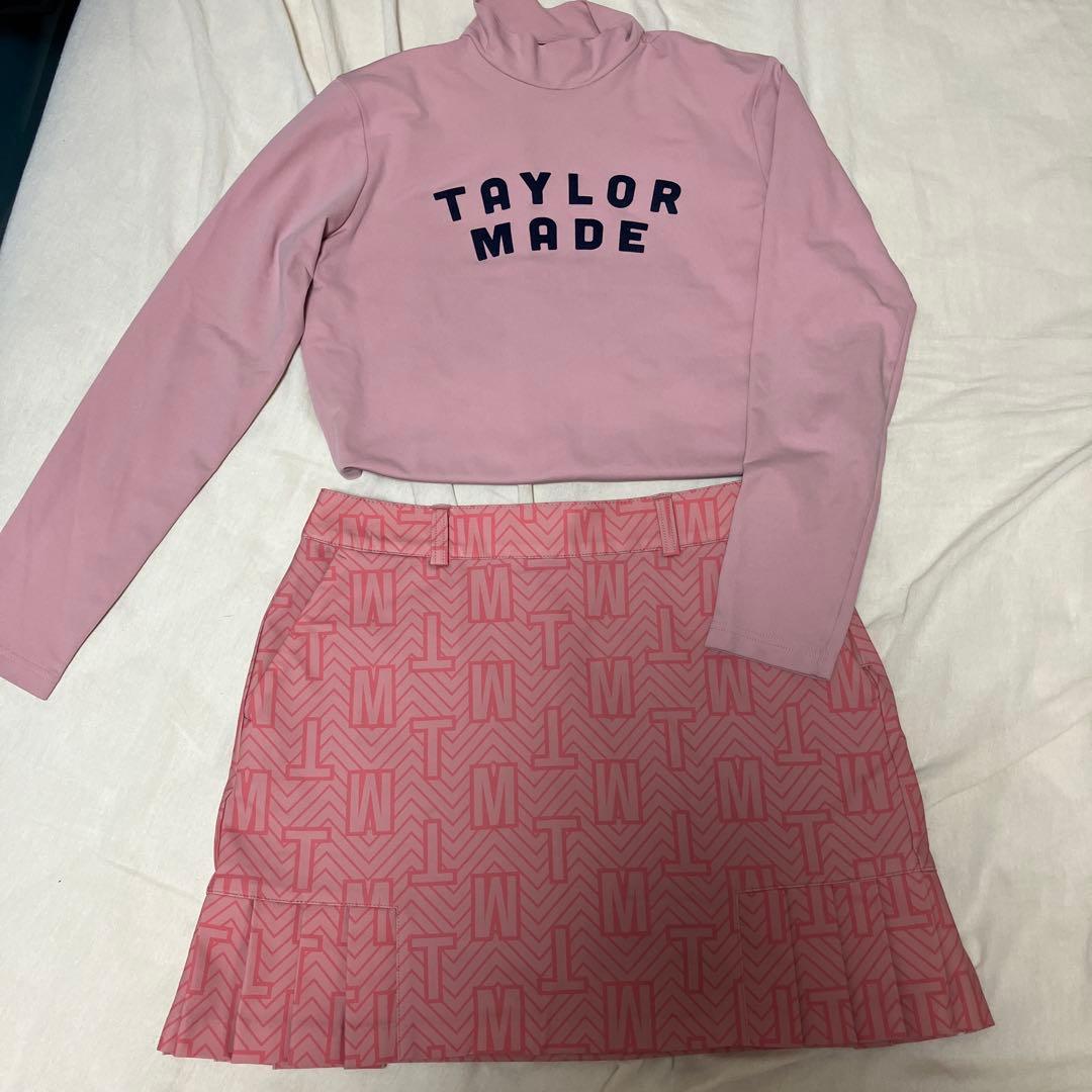 ゴルフウェア　セーター　スカート　まとめ売り　ピンク　冬　taylormade