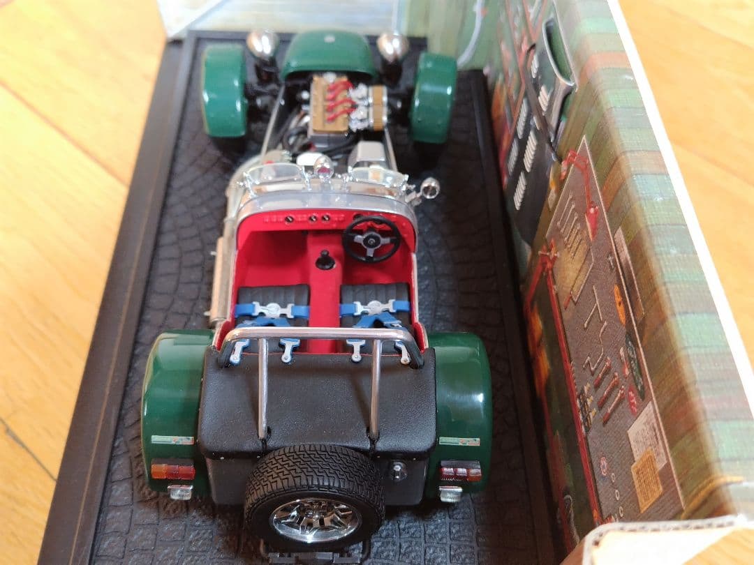 京商「CATERHAM SUPER SEVEN （Racing Screen）」