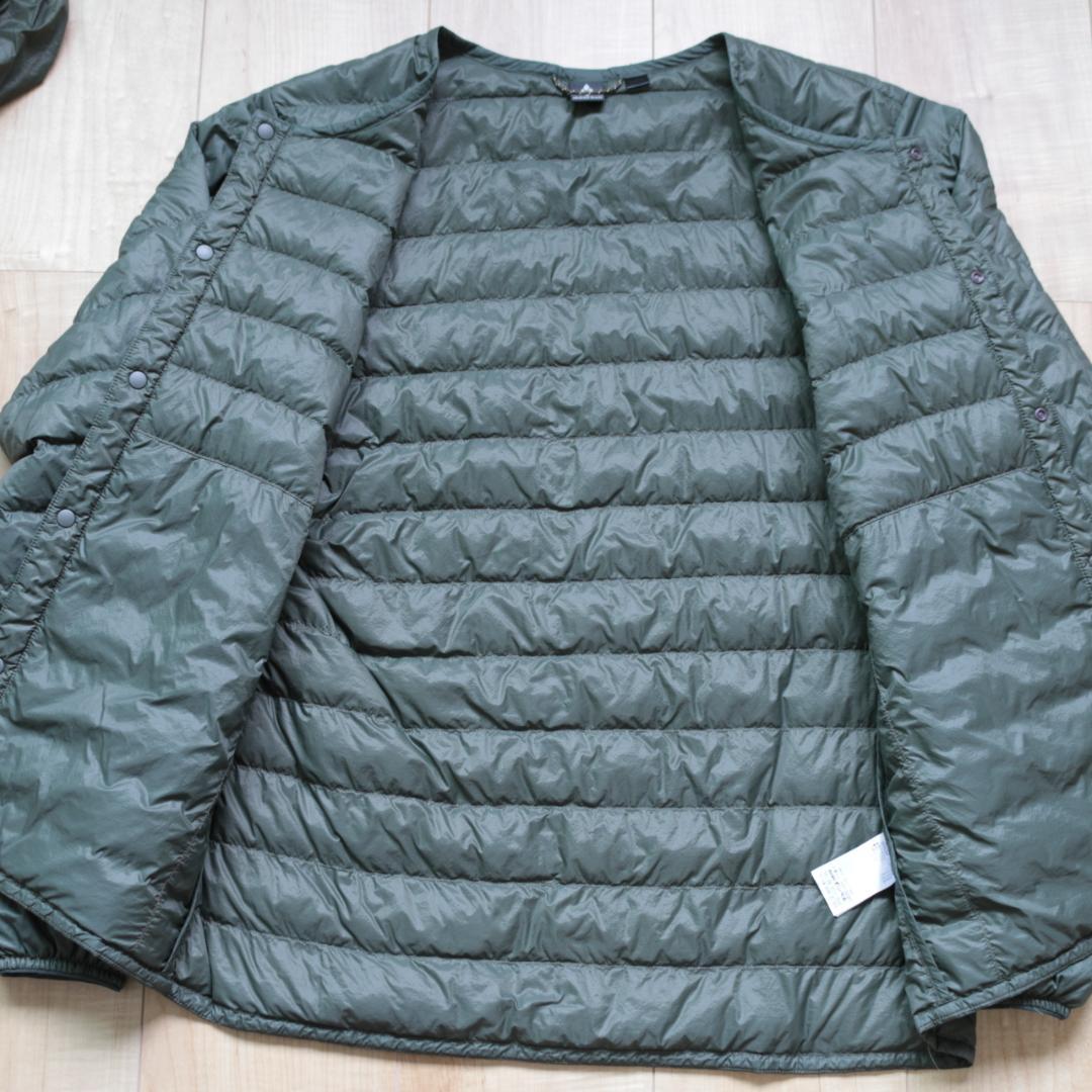 フ*ァ様 スペリオダウン ラウンドネックジャケット Men's XS