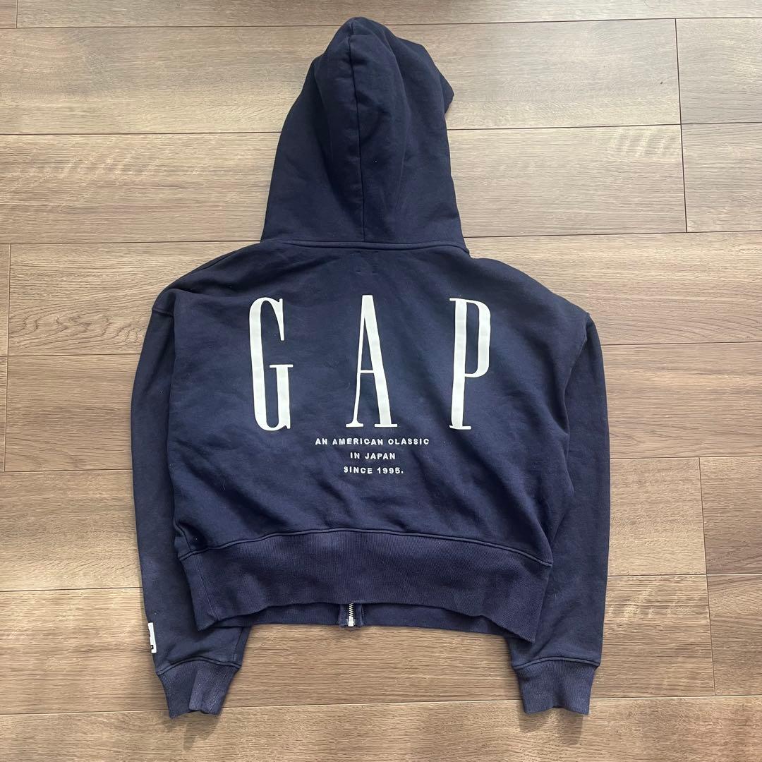 GAP 30th 30周年アニバーサリー ヘビーウェイト パーカー ネイビー