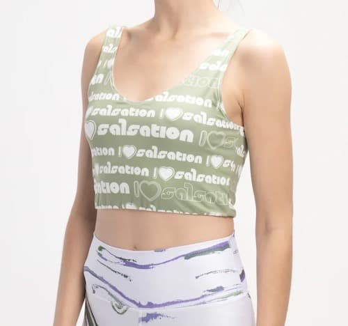 衣類41／salsation サルセーション　リバーシブル　デミタンク　Mサイズ