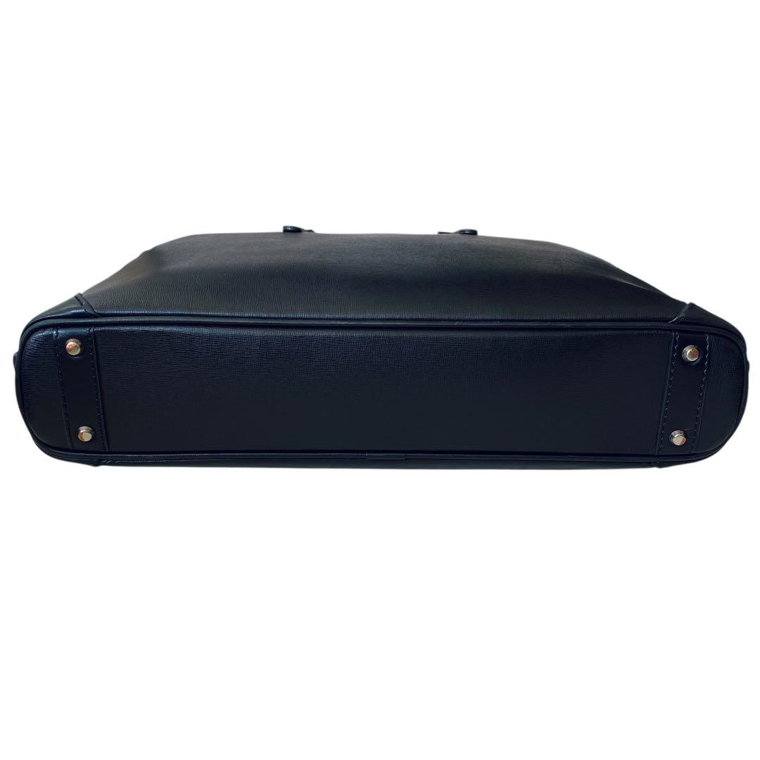 FUJITAKA フジタカ【美品】2WAY レザー ブリーフケース ブラック