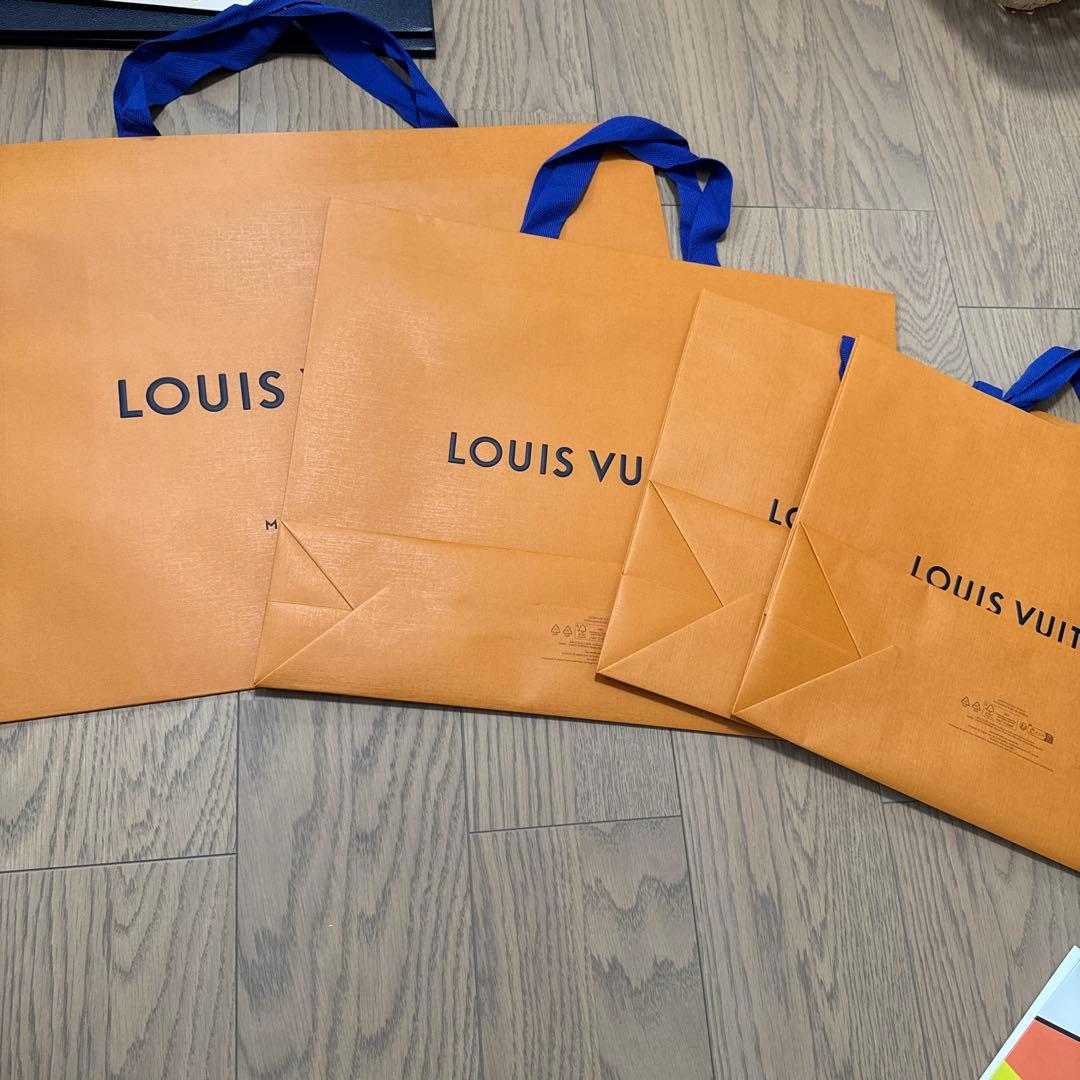 【美品】LOUIS VUITTON ルイヴィトン 紙袋 ショッパー　村上隆コラボ
