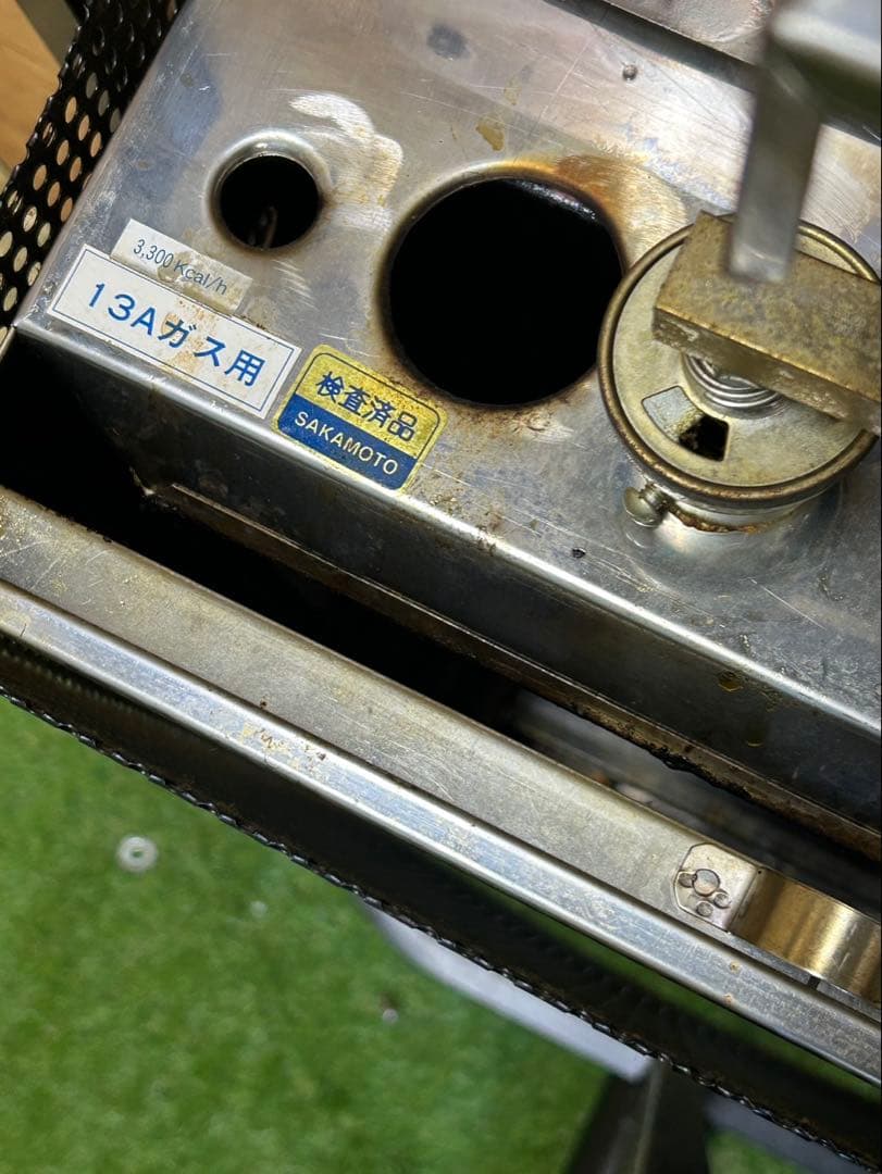 みゆき様/お好み焼きテーブル　動作ok 都市ガス13A用　鉄板　厨房機器