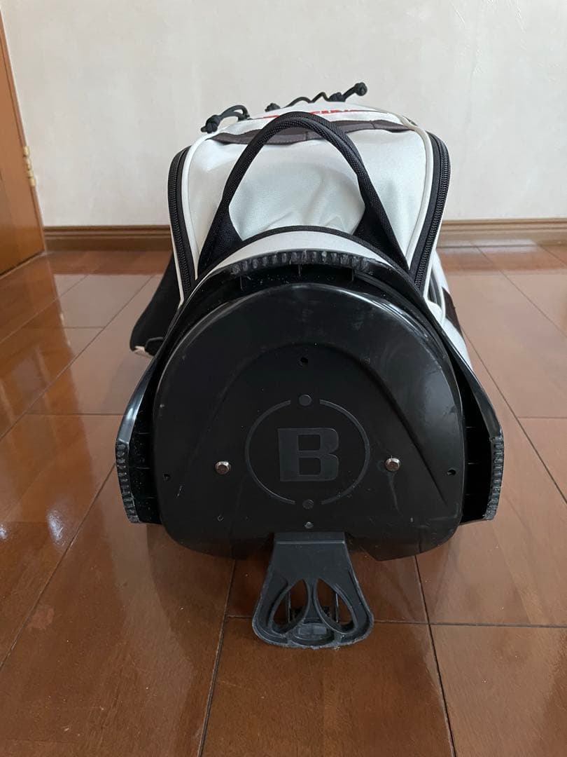 サクラサク☆BRIEFING スタンド式キャディバッグ ホワイト☆美品