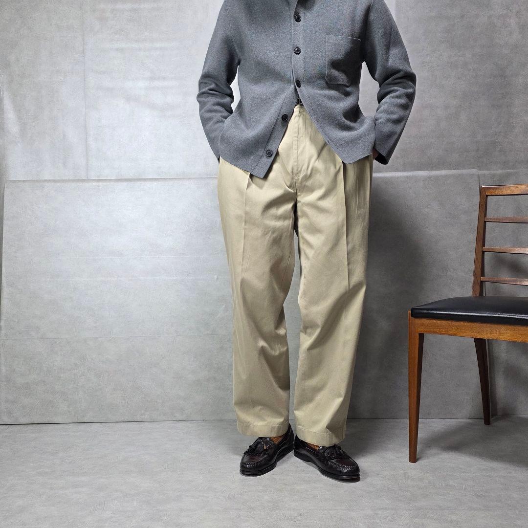 PoloByRalphLaurenラルフローレンツータックチノトラウザーズ韓国製