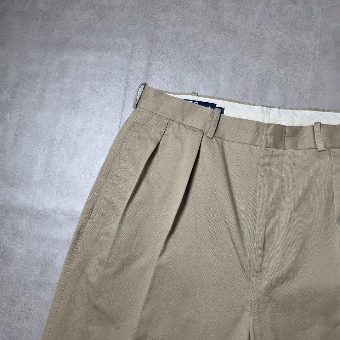 PoloByRalphLaurenラルフローレンツータックチノトラウザーズ韓国製