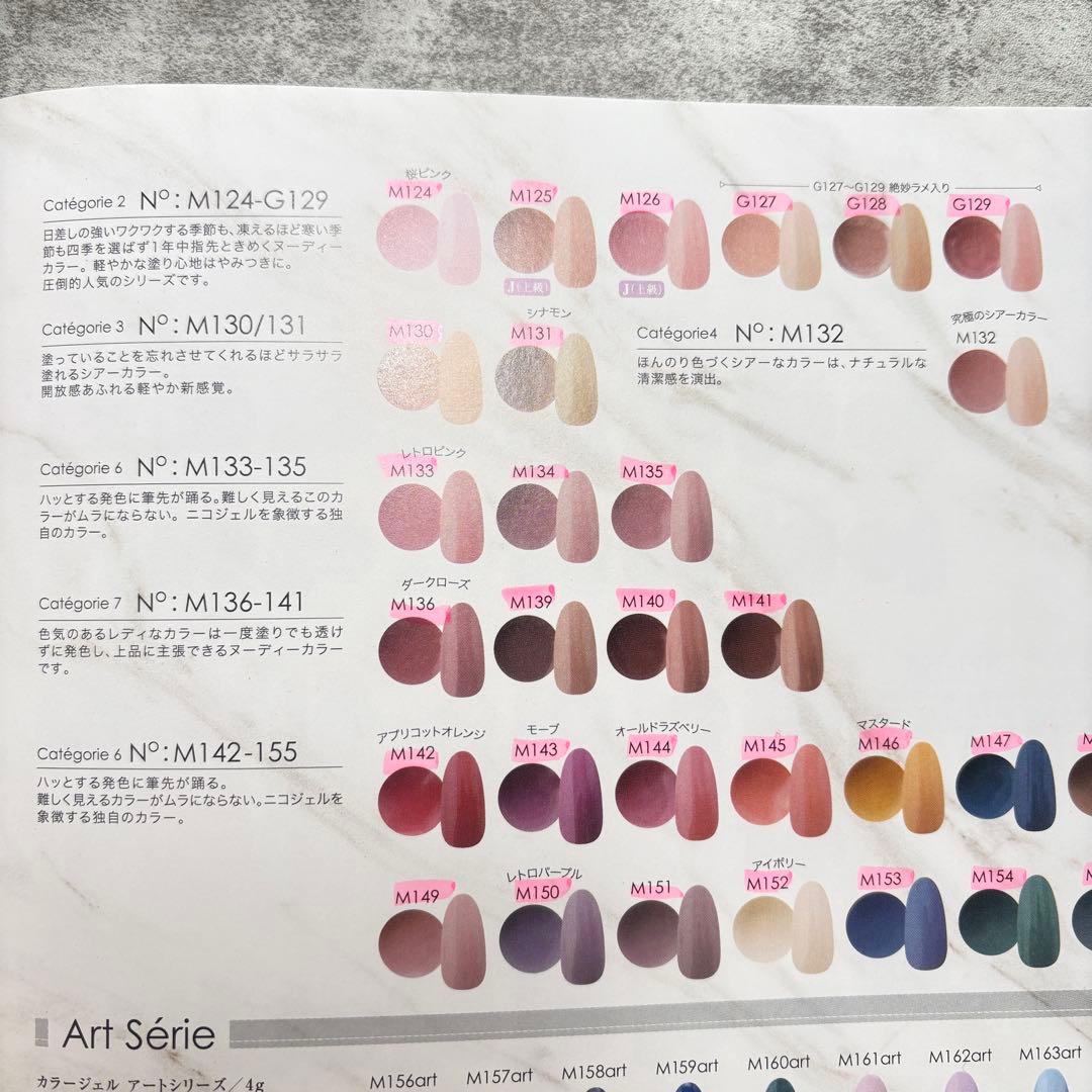 ニコジェル NYCOJEL 19点セット まとめ ヌーディーカラー