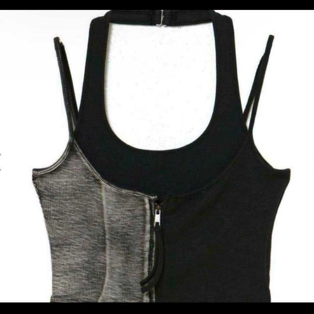 トップス melt the lady halterneck layered tops