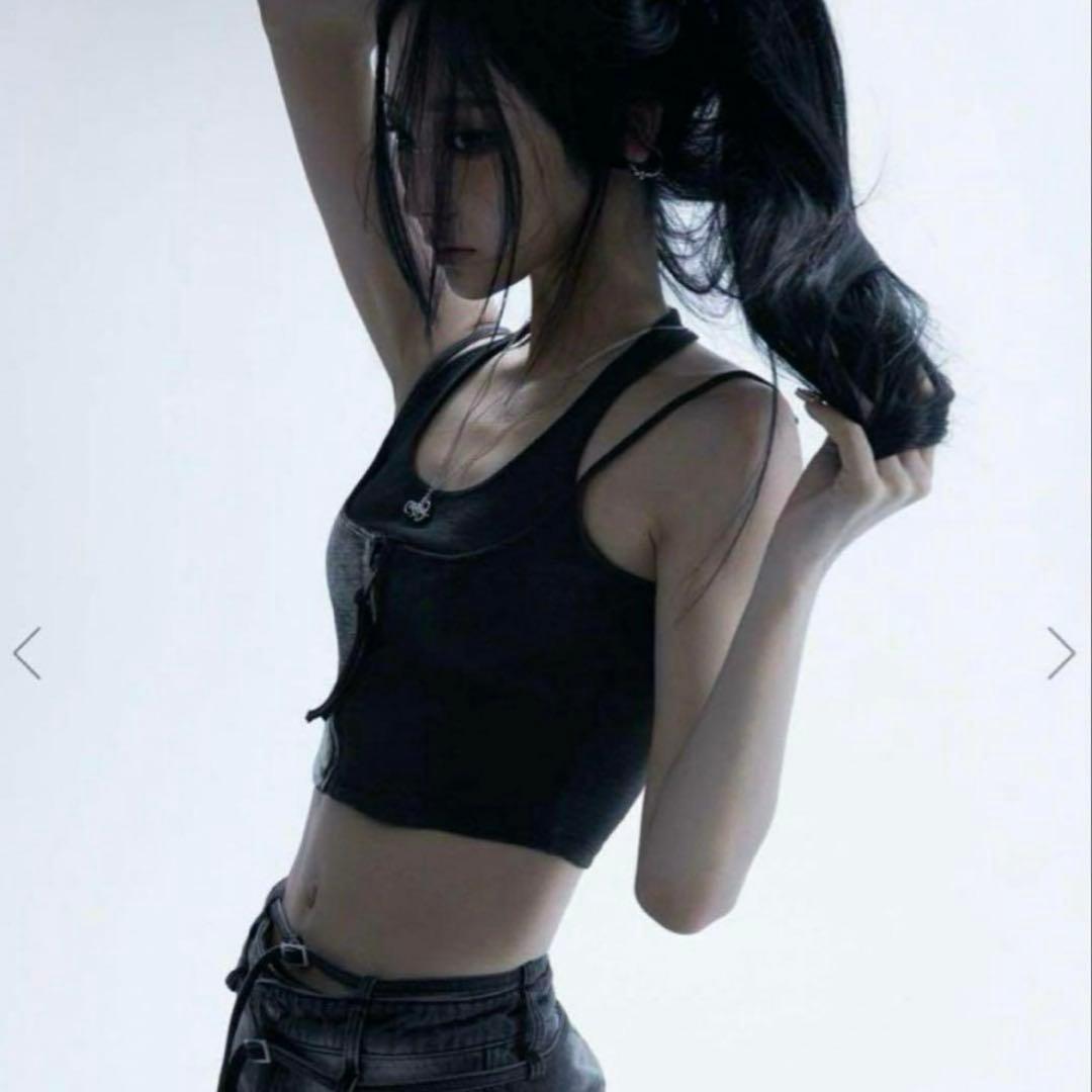 トップス melt the lady halterneck layered tops