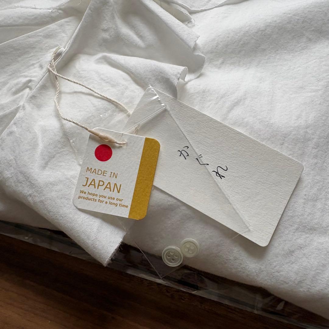 かぐれ　新品タグ付き　コットンフリルカラーシャツ