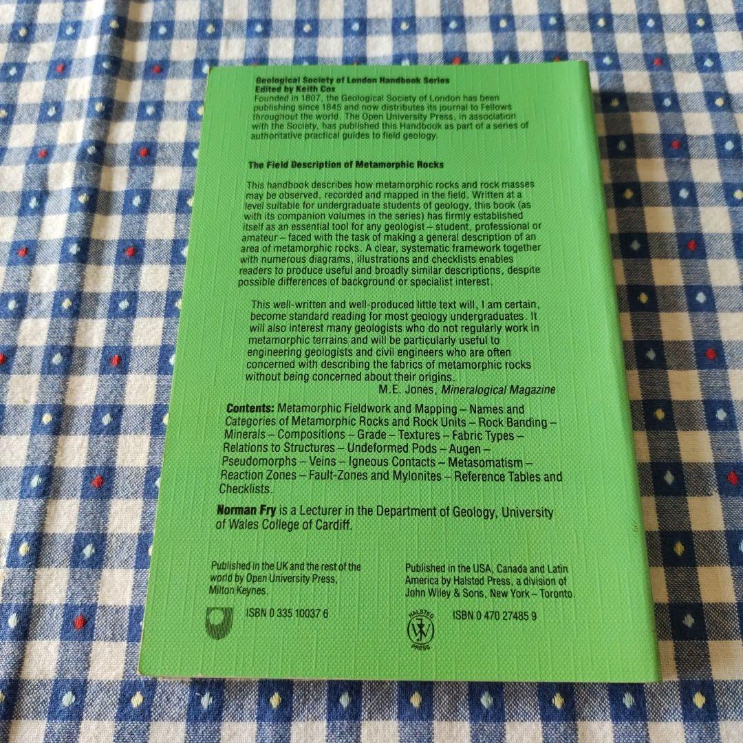 The Field Description 3冊