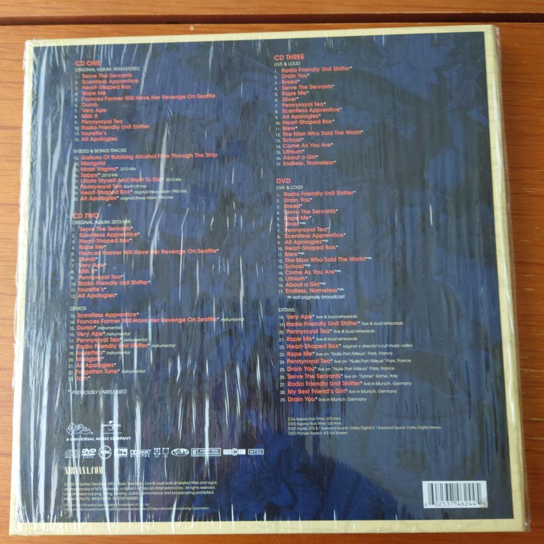 s*p様 【美品】NIRVANA IN UTERO 20TH ANNIVERSA