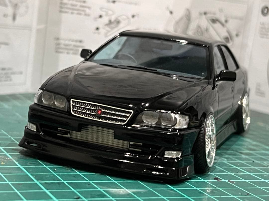 アオシマ 1/24 VERTEX JZX100 チェイサー 完成品