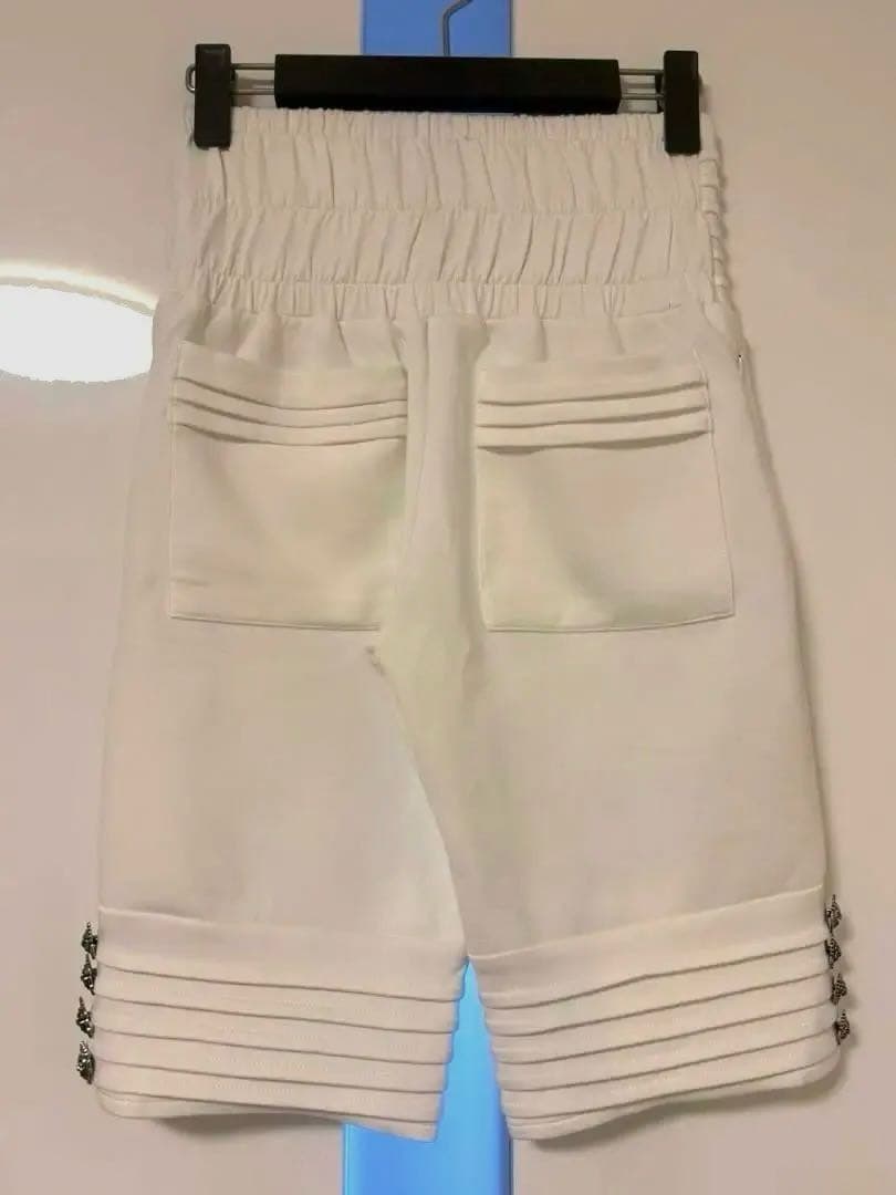 vaqutaux voyageフライトジャージ ハーフパンツミルク