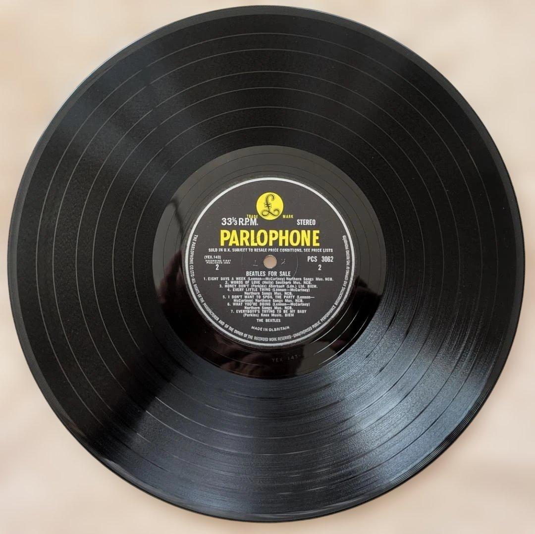 UK STEREO 初回盤 「 BEATLES FOR SALE 」美品！
