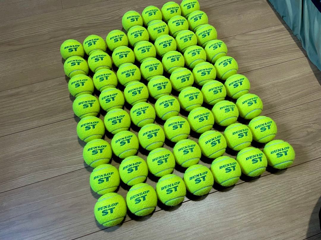 お得意様限定　女子練3日　12月23日開封 中古硬式テニスボール150球