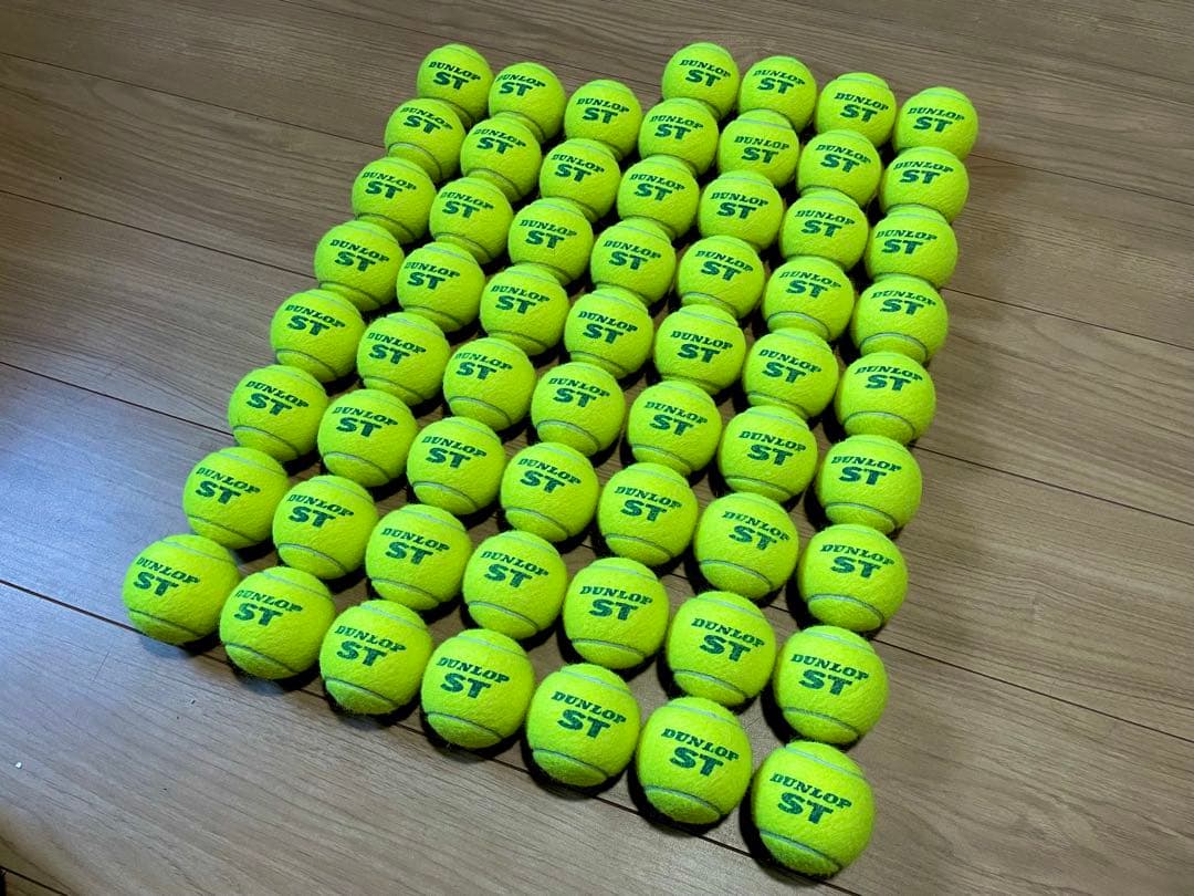 お得意様限定　女子練3日　12月23日開封 中古硬式テニスボール150球