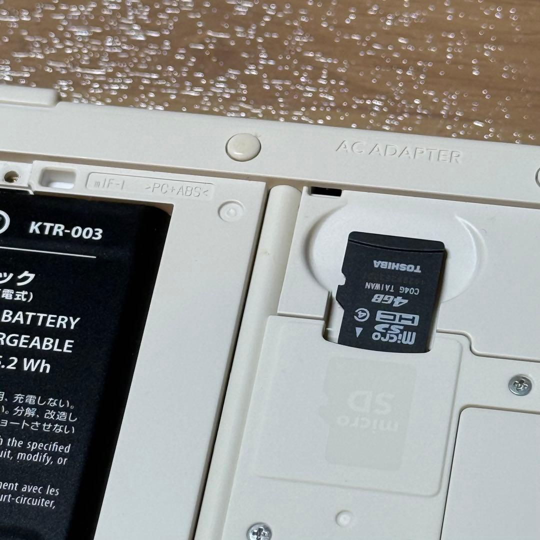 5-252 Newニンテンドー3DS ホワイト 箱付き