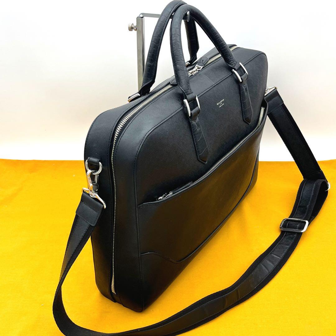 Ban0321ペッレモルビダ　ビジネスバッグ　ブリーフバッグ　キャピターノ