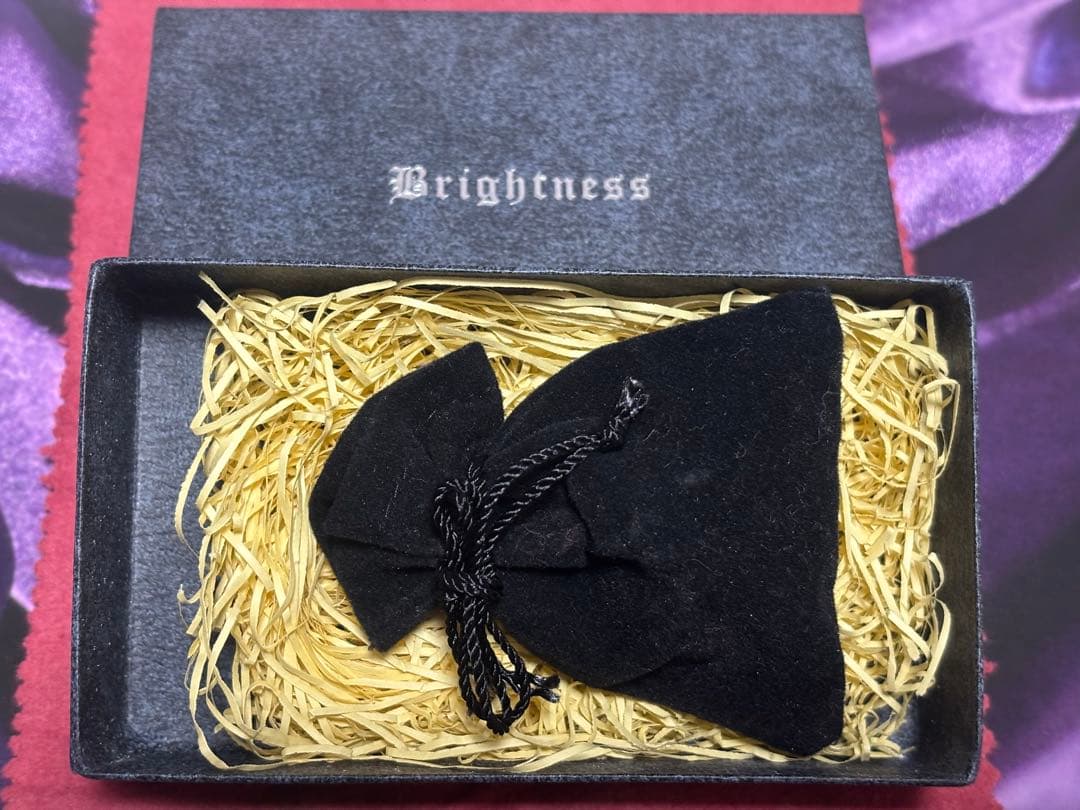 ペンタグラム彫刻のゴシックリング