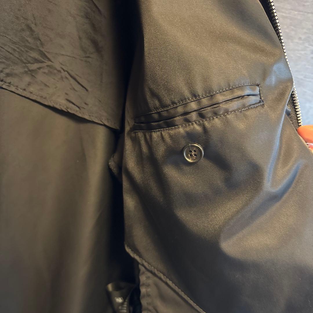 PRADA ブラック ナイロンジャケット　MA-1