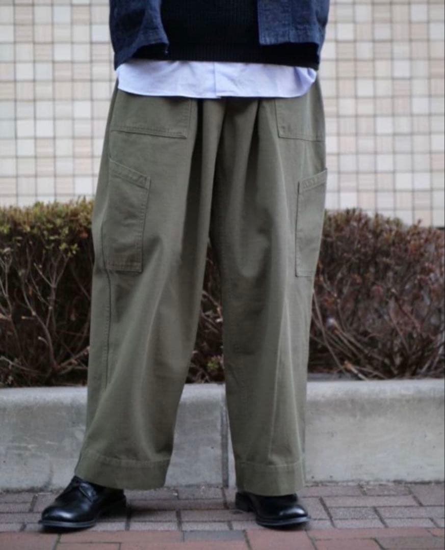 パンツ a.presse USAF Hemmed Bottoms