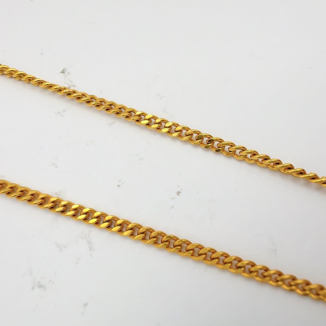 シャネル CHANEL フェイクパール ヴィンテージ ネックレス ゴールド ロゴ