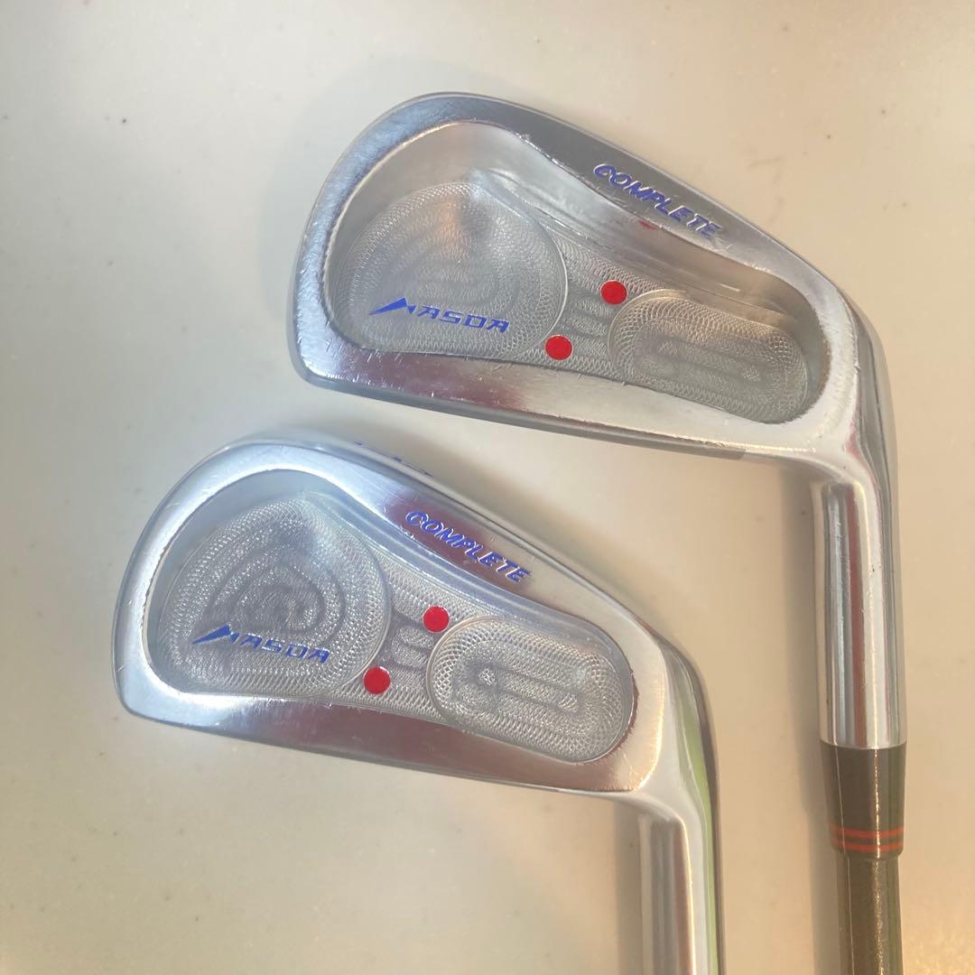 【希少】マスダゴルフ COMPLETE アイアン 3本（3I, 4I, PW）