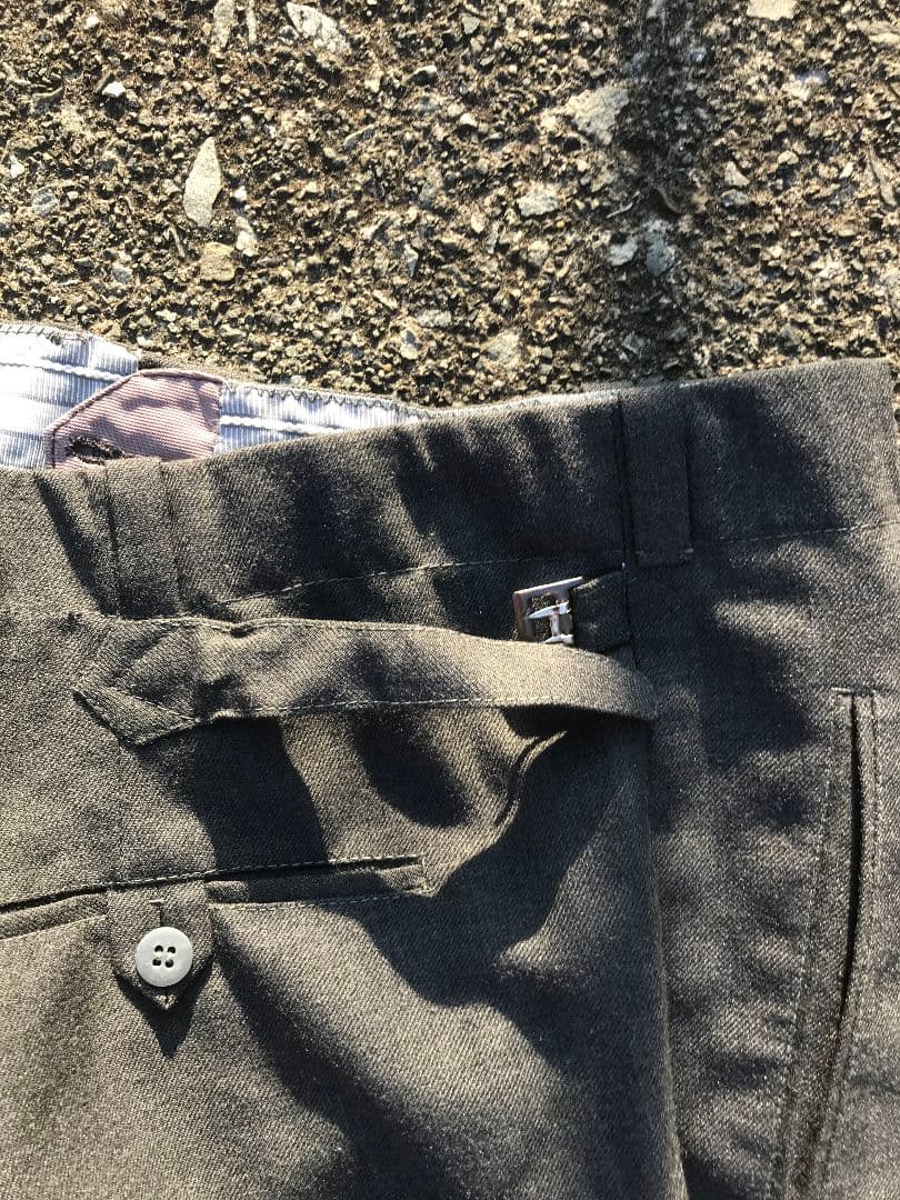 40s 50s ロカビリー ヴィンテージ スラックス カスリ