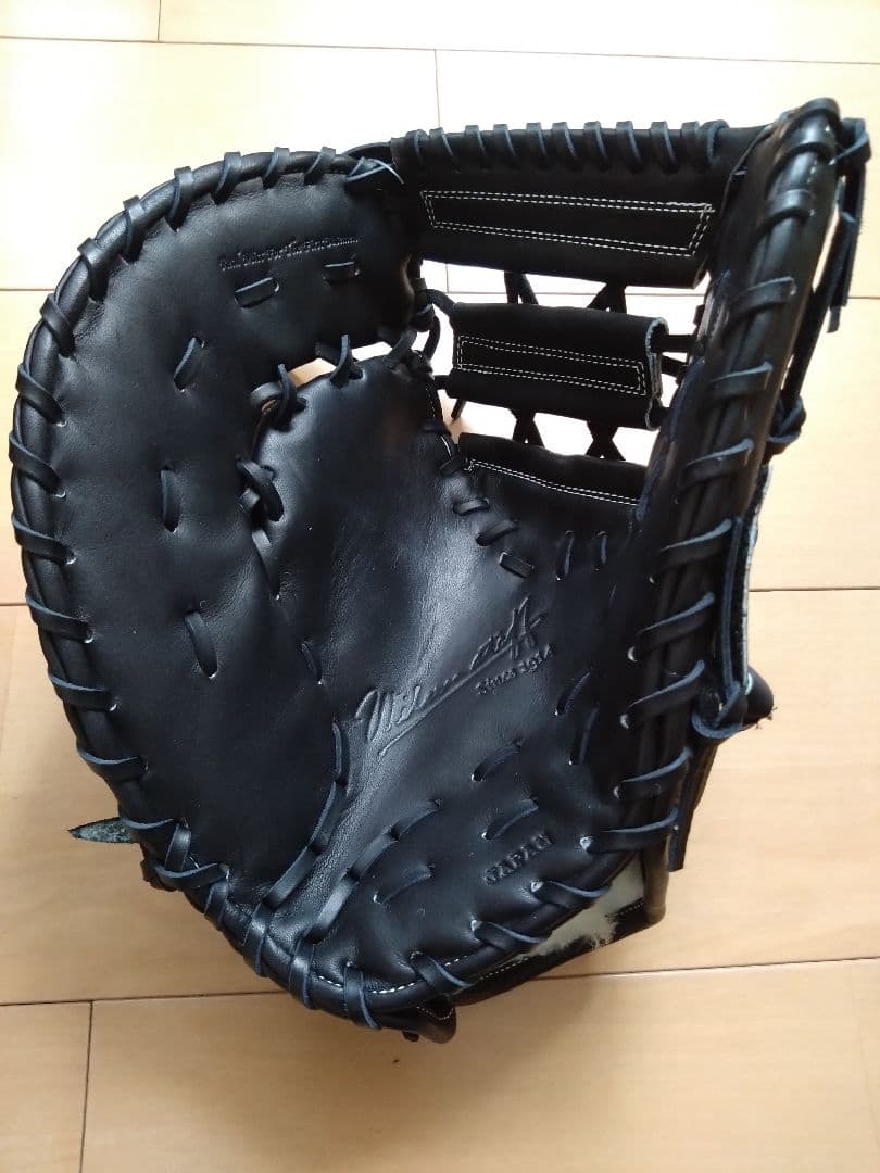 Wilson　硬式左投げファーストミット　ブラック　WBW101120ウィルソン