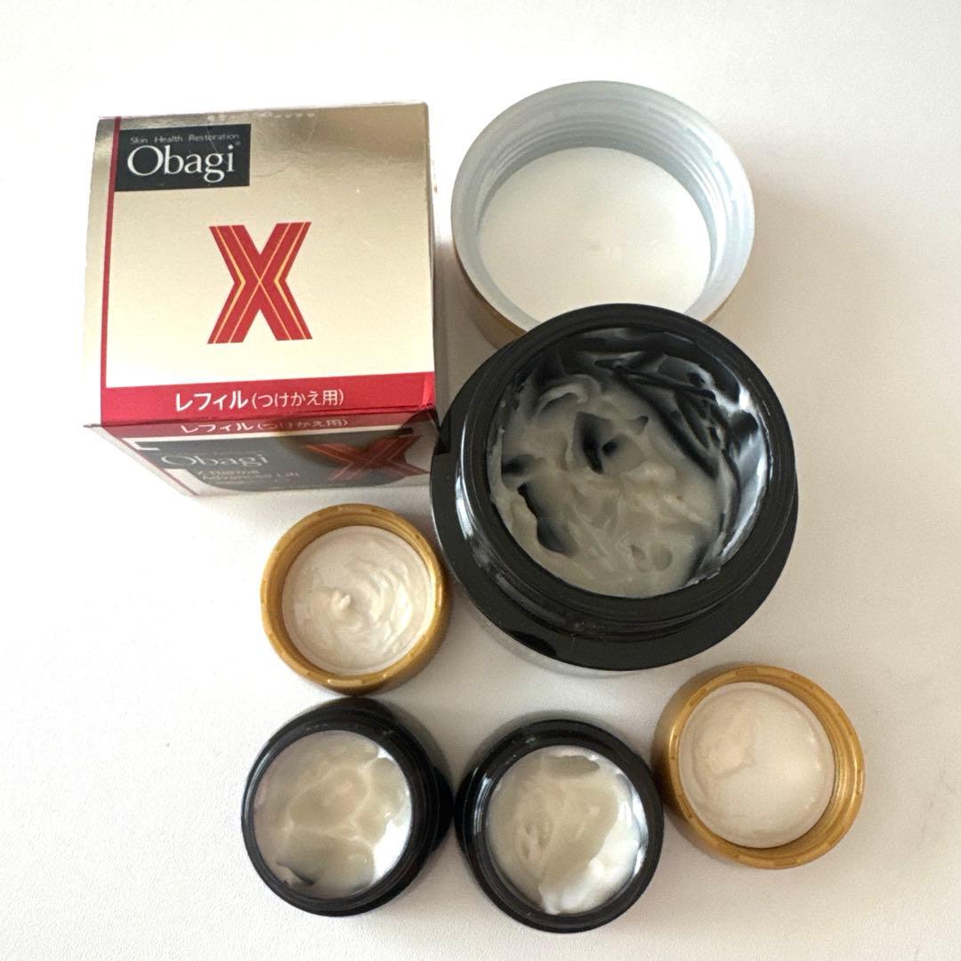 オバジX ダーマアドバンスドリフト　クリーム　詰め替え+本体+サンプル2個