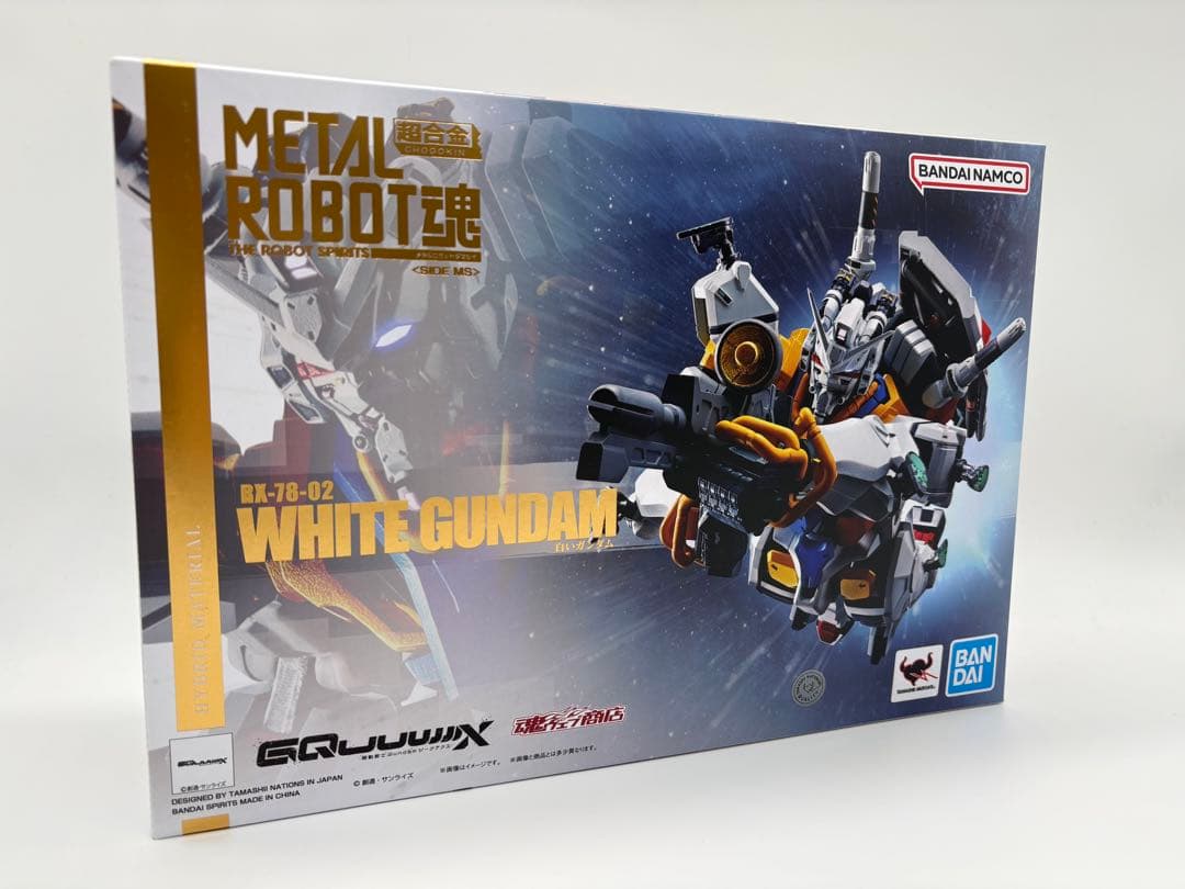 LROBOT魂 白いガンダム メタルロボット魂 WHITE GUNDAM