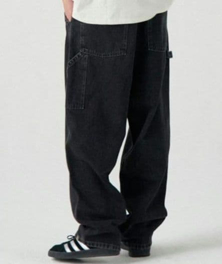 30×30【新品】リーバイス シルバータブ バギーカーペンター　BLACK