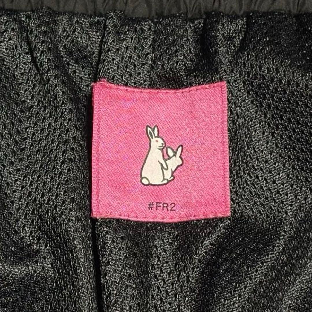 FR2 エフアールツー 梅 ナイロン パンツ ライン ブラック