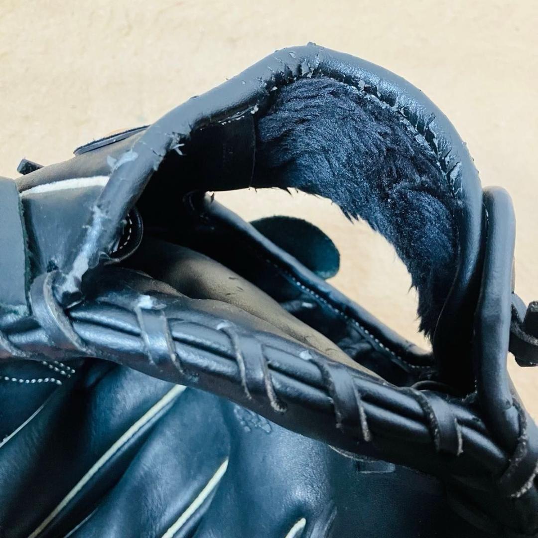 【希少】asics グローブ ピッチャー用 3121A341 左投げ ブラック