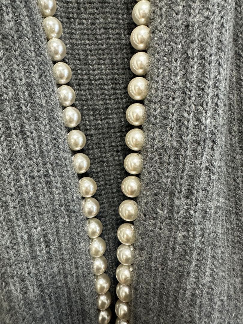 MADISONBLUE パールボタンカーディガン　Deuxieme Classe